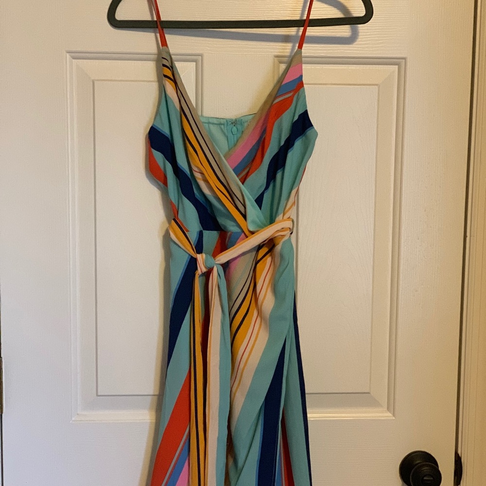 Mint Multi Stripe Dress